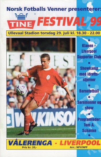 Match programme